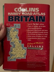 Vintage Collins Handy Road Atlas 1997 Britain.