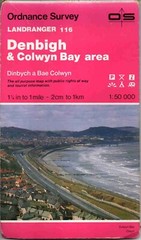 OS Map of Abergavenny & Black Mountains 1:50,000 Landranger series  – Sheet 161