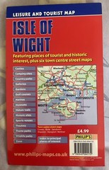Isle of Wight Map Philip’s Red Books: Leis… by Philip’s Maps Sheet map, folded