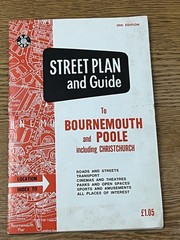 SPMaps Street Plan & Guide to Bournemouth &Poole Including Christchurch 30th Ed