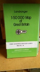 Fort Augustus & Glen Albyn: Ordnance Survey Landranger Map 1:50000 #34