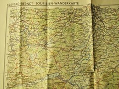 Vintage Freytag & Berndt tourist map 35 Lechtaler & Allgauen Alpen 1:100,000