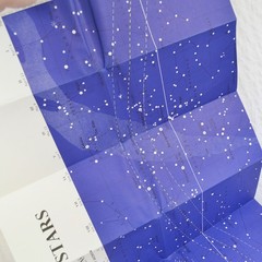 Vintage 1984 Philips Chart of the Stars Astronomy Map Poster E O Tancock