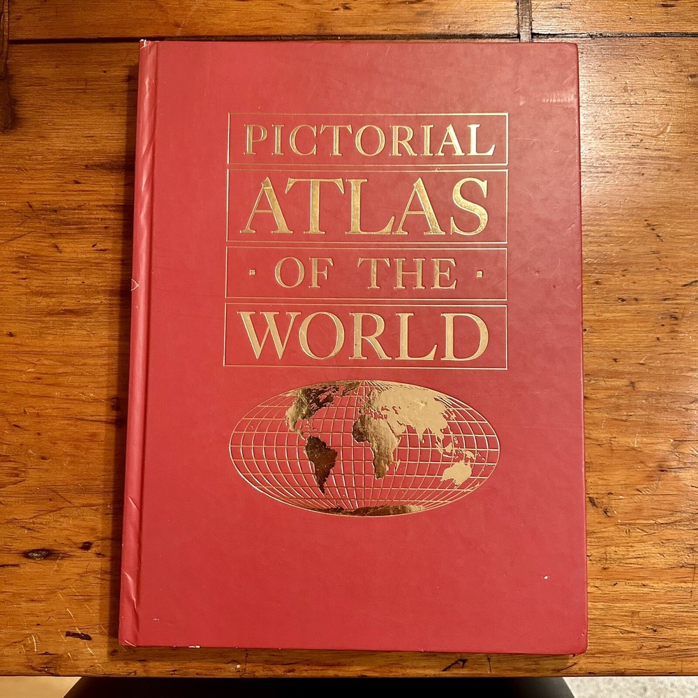 Pictorial Atlas of the World-Ottenheimer Publishers 1993 Hardcover-0824117069