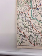 Carta stradale vintage Provincia di Brescia ACI – Scala 1:150.000