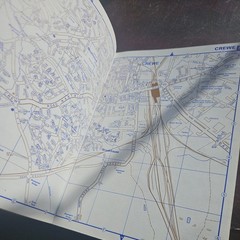 Crewe, Nantwich & Sandbach – Estate Publications Local Red Book Street Map