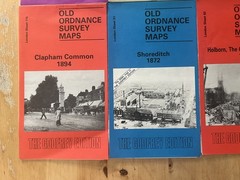 8 Godfrey Edition Old Ordnance Survey Maps Of London – Family History