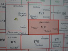 OL 45 170 180 191 OXFORD BANBURY COTSWOLDS ABI EXPLORER ORDNANCE SURVEY MAPS LOT