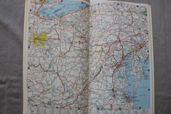 1964 HAMMOND ROAD ATLAS OF THE UNITED STATES – WORLD’S FAIR EDITION – K 3458