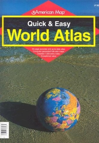 QUICK & EASY WORLD ATLAS *Excellent Condition*