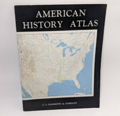 American History Atlas – CS Hammond (1948 Vintage Paperback Book PB)