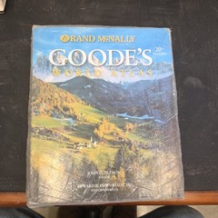 Goode’s World Atlas Rand McNally 20th Edition