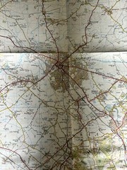 Ordnance Survey Landranger Map – Aylesbury & Leighton Buzzard – Sheet 165 – 1989