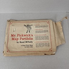 Mr Pickwicks Map portfolio World Space Moon Rand McNally Telegraph Sky Night (M)
