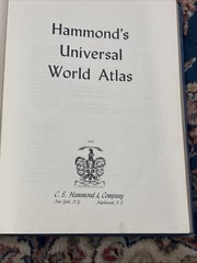 Vintage Hammond Atlas of the World 1951 Tons Of Maps HC USA Table Book Colored