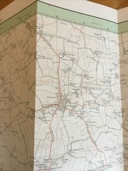1987 Ordnance Survey Pathfinder Map 965 TM 27/37 Halesworth (incl Fressingfield