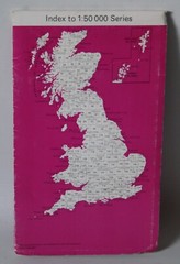 Ordnance Survey Landranger Map – Derby & Burton upon Trent – Sheet 128 – 1983