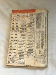 Vintage Geographia A1 Atlas Of London & Outer Suburbs 1950s 1960s map