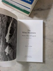 White Mountains 4 Book Set Ponds and Lakes Waterfalls Names Places Legends Peril