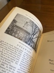 Vintage 1957 New Human Interest Library Volume VII Atlas School Guide Index