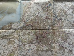 Ordnance Survey Landranger Map – Bristol & Bath – Sheet 172 – 1990