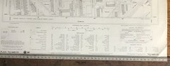O.S. Map of Part of East London 1: 1,250 Scale Flat Map TQ 3682 SE