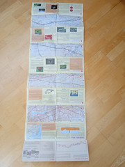 Hadrian’s wall Ordnance Survey Historical Map and Guide
