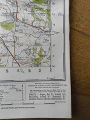 One Inch Ordnance Survey Map Sheet 143 GLOUCESTER & MALVERN 1946 – Cloth Vintage