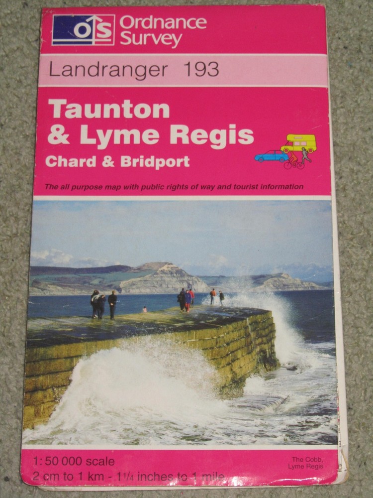 OS Ordnance Survey Landranger Maps – assorted editions 1993-2001 – ‘good cond’