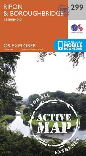 Ripon and Boroughbridge (Map) OS Explorer Active Map