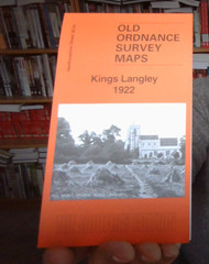 MAP OF Kings Langley 1922 Hertfordshire Sheet 38.04 by Barrie Trinder NEW