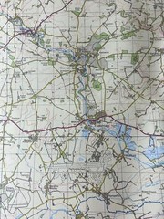 9 Vintage Maps Bundle Ordnance Survey Scotland Prague UK Street Atlas OS