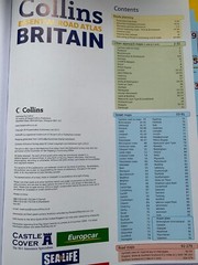 Collins Britain Essential road atlas Maps hardback Vgc Book See Pics