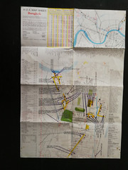 1969 A-O-A MAP SHEET BANGKOK VINTAGE 1960’s