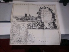 A New Map Of Ayrshire Captain Armstrong Facsimile Of 1775. 1959 At Time Of Burns