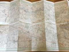 1995 Ordnance Survey Pathfinder Map 882 TG 01/11 Lenwade (incl Attlebridge )