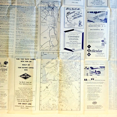 11 x AAA maps 1950s Washington DC North & Southeastern States Arlington etc