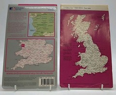 Job Lot Maps -Wales & Borders, X13 Mainly OS 1:50000 & Street Maps Various dates