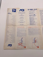 Carta stradale vintage Provincia di Brescia ACI – Scala 1:150.000