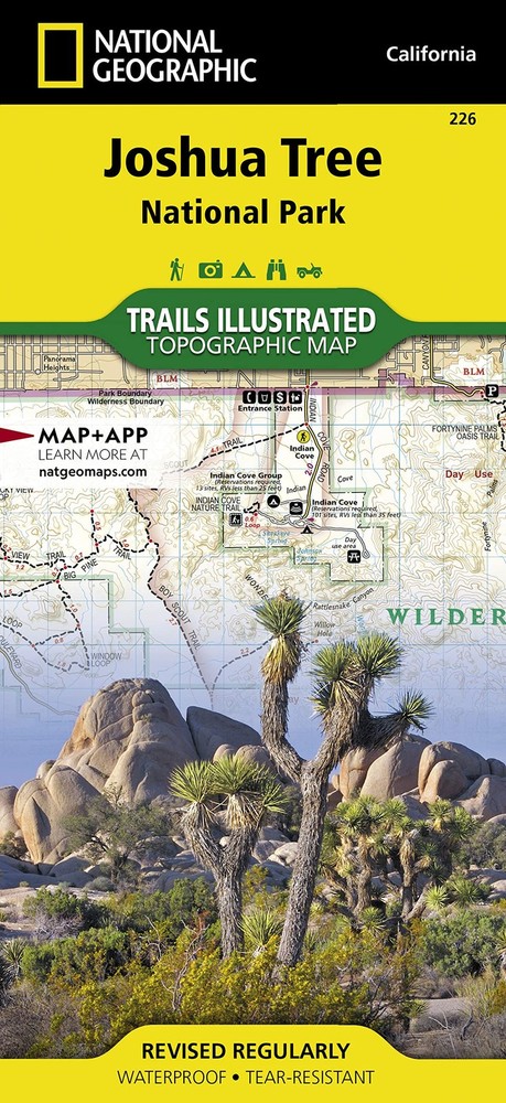 Joshua Tree National Park (National Geographic Trails Illustrated Map)