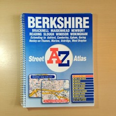 A-Z Berkshire Street Atlas, Geographers A-Z Map Company