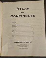 Vtg 90s Lot Rand McNally Illustrated World Atlas Of Oceans & Continents-Newsweek