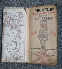 Antique Vintage MICHELIN Tyres Edition Map No.16, Birmingham To Cambridge Rare