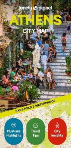 Lonely Planet Lonely Planet Athens City Map (Map) Compact City Planning Maps