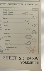 OS, 6 Inch to 1 Mile Map, sheet SD 89 SW, Yorkshire, High Abbotside area, 1957