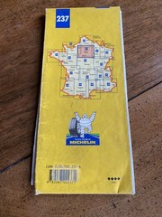 Michelin France Road/Tourist Map 237 Ile -de-France