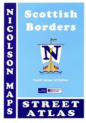 Nicolson Maps Scottish Borders Street Atlas by V. Fry Paperback / softback Book