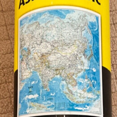 NATIONAL GEOGRAPHIC: ASIA CLASSIC WALL MAP 33.25”x38” 2014