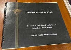 Landscape Atlas of the U.S.S.R. West Point Military Academy Graphic Maps 1971