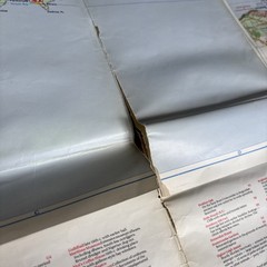 Devon and Cornwall (Official Tourist Map S.) vintage